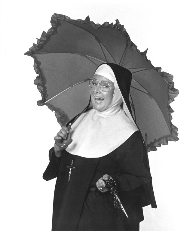 Marilyn Farina is Mother Superior in Nunsense at the Courthouse Center for the Arts
